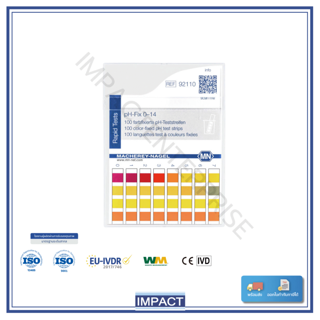 กระดาษวัดค่า pH Fix 0-14_92110