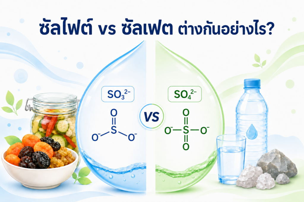 sulphite vs sulphate
